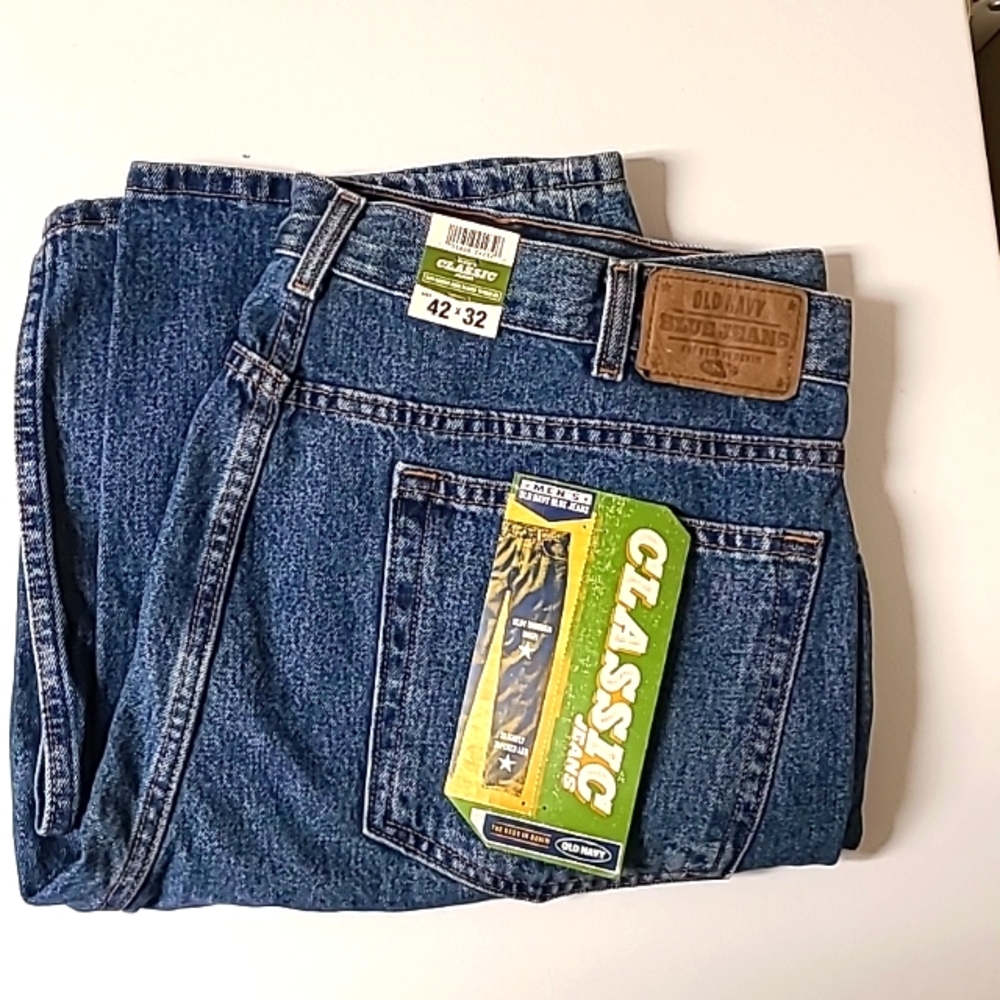 Old Navy Men's classic jeans, 42x32